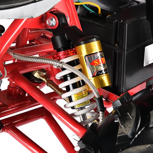 Электрический квадроцикл WHITE SIBERIA SNEG PRO 3000. Фото 5