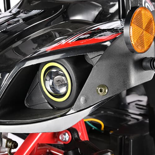 Электрический квадроцикл WHITE SIBERIA SNEG PRO 3000. Фото 6