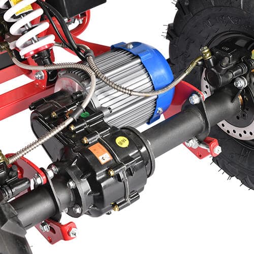 Электрический квадроцикл WHITE SIBERIA SNEG PRO 3000. Фото 9