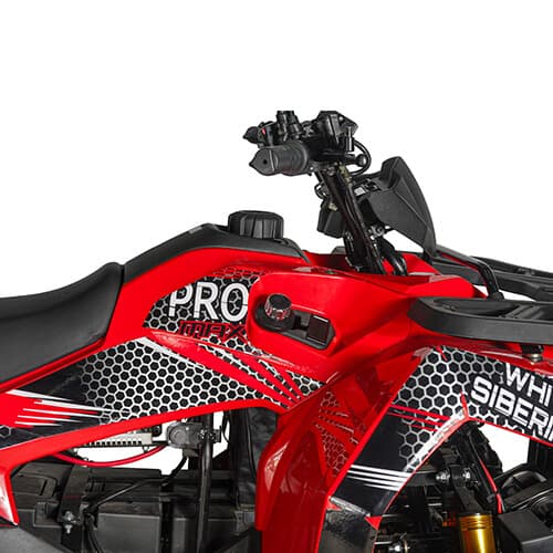 Электроквадроцикл WHITE SIBERIA SNEG PRO MAX 6000W. Фото 10