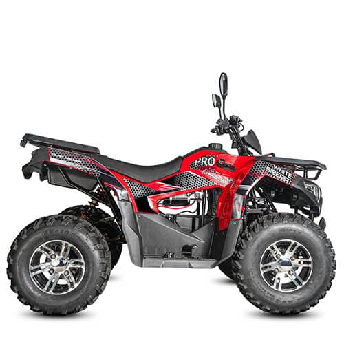 Электроквадроцикл WHITE SIBERIA SNEG PRO MAX 6000W. Фото 5