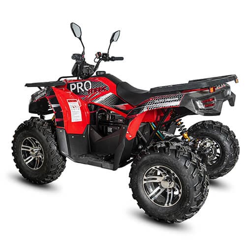 Электроквадроцикл WHITE SIBERIA SNEG PRO MAX 6000W. Фото 3