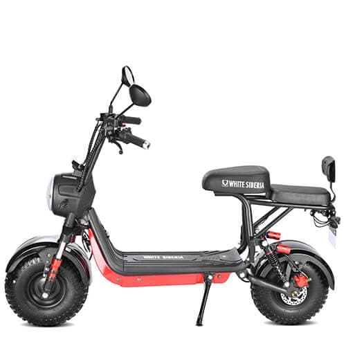 электроскутер WHITE SIBERIA MINI R 3.0 1200W. Фото 20