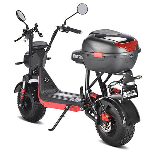 электроскутер WHITE SIBERIA MINI R 3.0 1200W. Фото 5