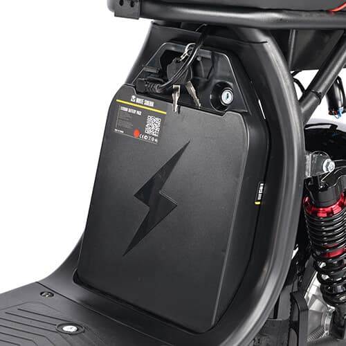 Электроскутер WHITE SIBERIA PRO+ 2500W. Фото 9