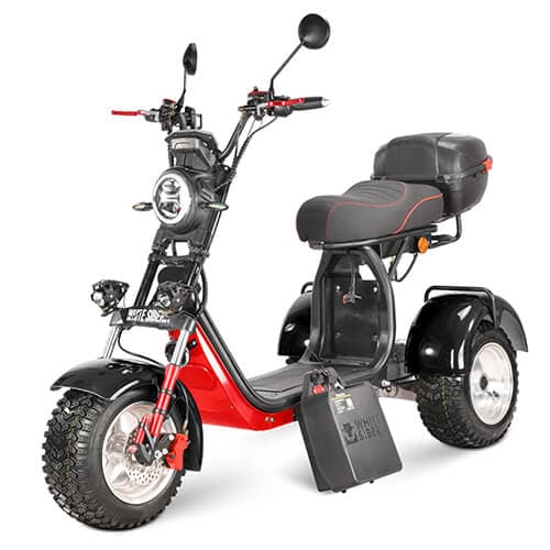 Электротрицикл WHITE SIBERIA IKRA 5000W. Фото 18