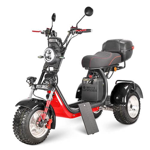 Электротрицикл WHITE SIBERIA IKRA 5000W. Фото 17