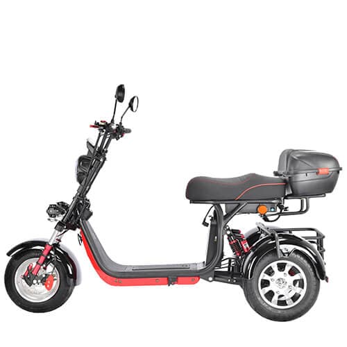 Электротрицикл WHITE SIBERIA PRO TRIKE 3000W. Фото 3