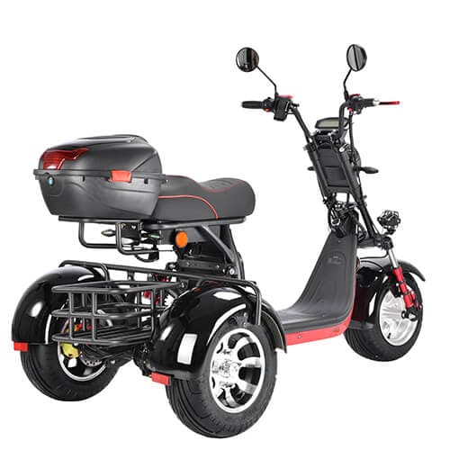 Электротрицикл WHITE SIBERIA PRO TRIKE 3000W. Фото 9