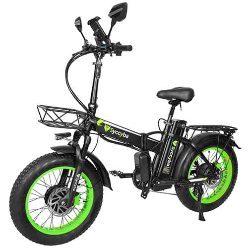 Электровелосипед SYCCYBA H1 DUAL (F10 DUAL). Фото 4