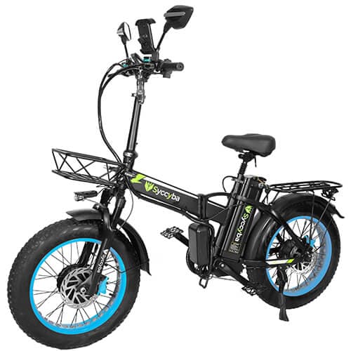 Электровелосипед SYCCYBA H1 DUAL (F10 DUAL). Фото 3