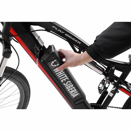 Электровелосипед WHITE SIBERIA CAMRY X 500W. Фото 15