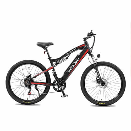 Электровелосипед WHITE SIBERIA CAMRY X 500W. Фото 8