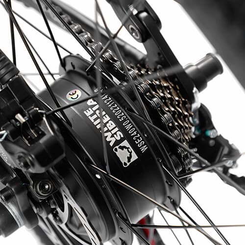 Электровелосипед WHITE SIBERIA CAMRY X 500W. Фото 18